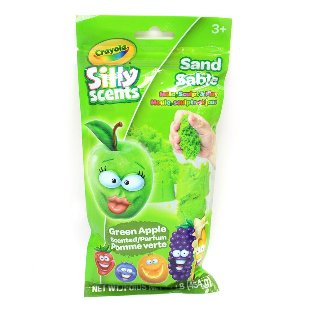 CRAYOLA - 1LB SILLY SCENTS SAND IN POLYBAG ASST (12) BL